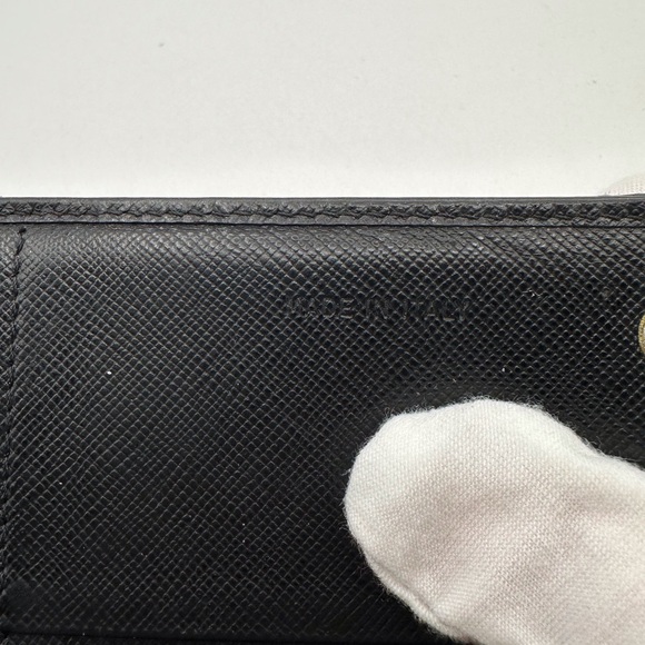 Prada Long Black Saffiano Leather Wallet - Picture 10 of 14